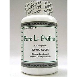 Pure L Proline 500 mg 100 Capsules
