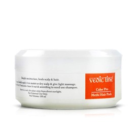 Vedicline Color Pro Methi Pack,Repair Damaged Hair &Texture, Control Hair Fall With Soya Oil & Bhringraj For Healthy Hair,150ml