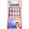 Ardell Nail Addict Chrome Press On Nails - Orb, Short