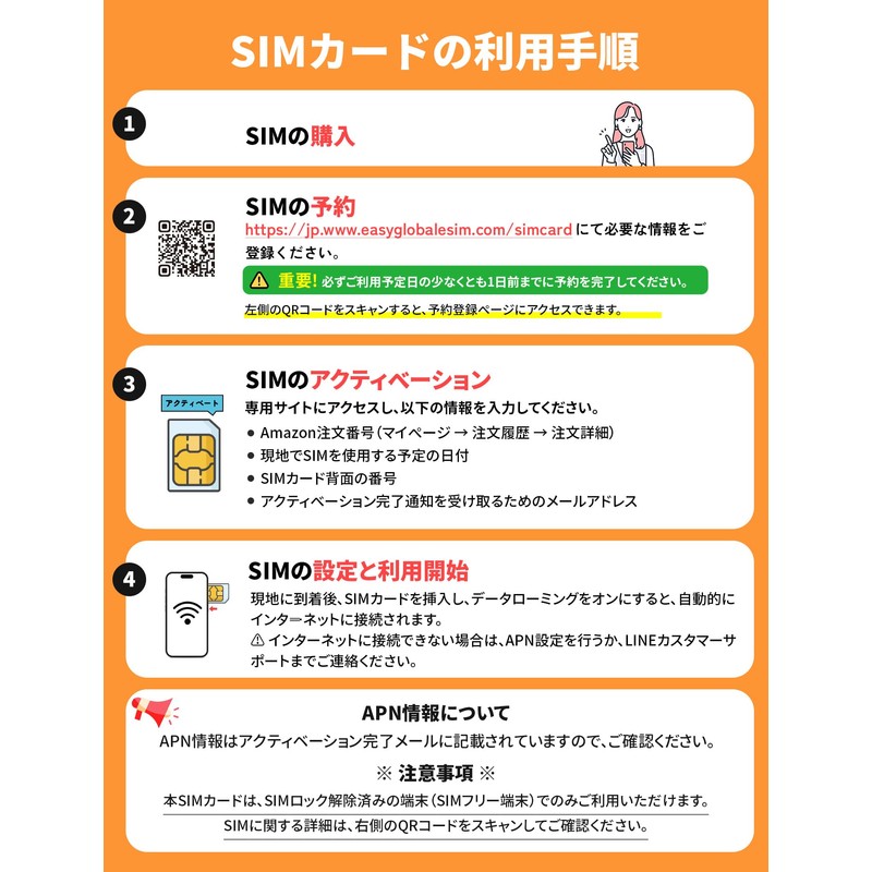 Korean sim card: 6 days unlimited high-speed data (no slow