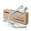 A-Premium Automatic Transmission Oil Cooler Line Hose Assembly Compatible with