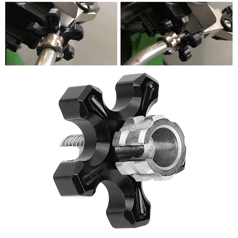 Universal CNC Aluminum Cable Adjuster Motorcycle Motorcycle Clutch Adjustment Alloy