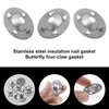 100Pcs Tile Backer Board Washers 28mm Diameter Insulation Board Washer Easy