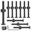 cSeao 10-Pack M6 60mm Black Socket Cap Screws Barrel Nuts