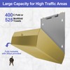 Stardrix Paper Towel Dispenser Wall Mount, Brushed Gold Stainless Steel