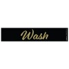 Wash Rinse Sanitize Sink Labels – Script Font in Gold