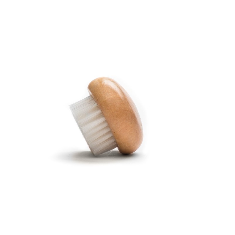 Fox Run Wood Mushroom Brush, Nylon Bristles