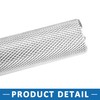A ABSOPRO Rear Foot Pegs Footrests Silver for BMX MTB