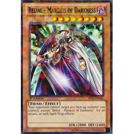 YU-GI-OH! - Belial - Marquis of Darkness (BP02-EN061) - Battle Pack 2: War of The Giants - Unlimited Edition - Mosaic Rare