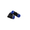6 mm IQS Pneumatic Angle Connector 90° Pack of 10