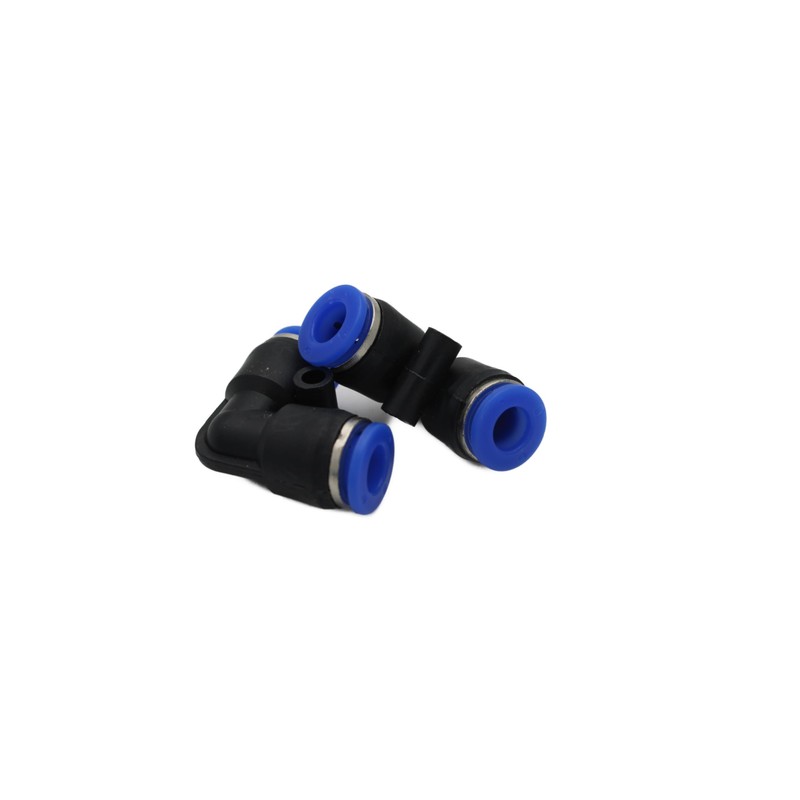6 mm IQS Pneumatic Angle Connector 90° Pack of 10