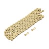 Gold 10 Speed Bike Chain Half Hollow Lightweight Bicycle Chain