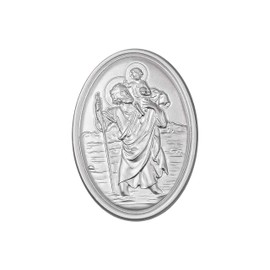 Fritz Cox® Patron Saint of Travellers - Saint Christopher Keyring and Medal