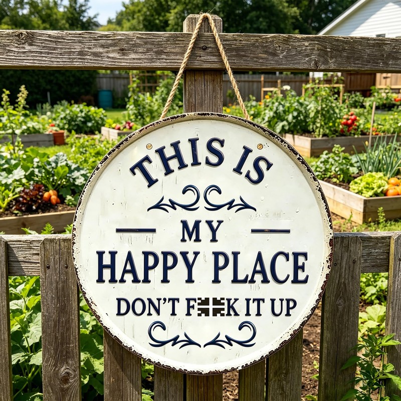 This Is My Happy Place Don'T F It Up Funny