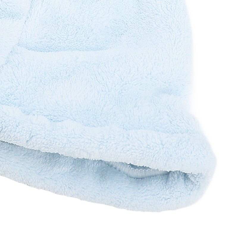 2pcs Sauna Cap Coral Fleece Highly Absorbent Elastic Men Women