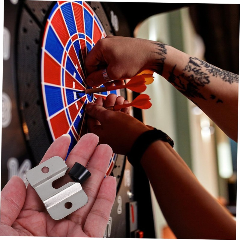 Operitacx Dartboard Hardware Kit Wall Mount Bracket Screws Hooks Brackets