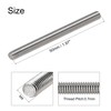 sourcing map 25Pcs M4 x 50mm Fully Threaded Rod 304