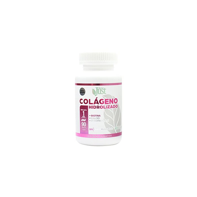 Olnatura Just Colágeno Hidrolizado, Fórmula Premium 90 Tabletas, Suplemento Alimenticio,