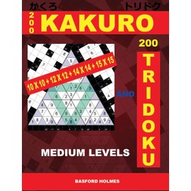 200 KaKuro 10x10 + 12x12 + 14x14 + 15x15 and 200 Tridoku medium levels.: Middle sudoku puzzles. Holmes presents an excellent Airbook logic puzzle. ... puzzles that you can download and print).: 3