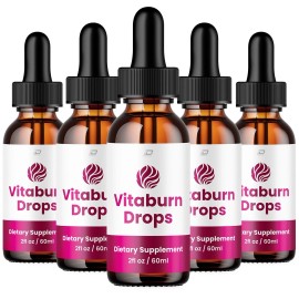 Vitaburn Drops (5 Pack) Vitaburn Drops – VitaburnDrops Extra Strength All Natural Healthy
