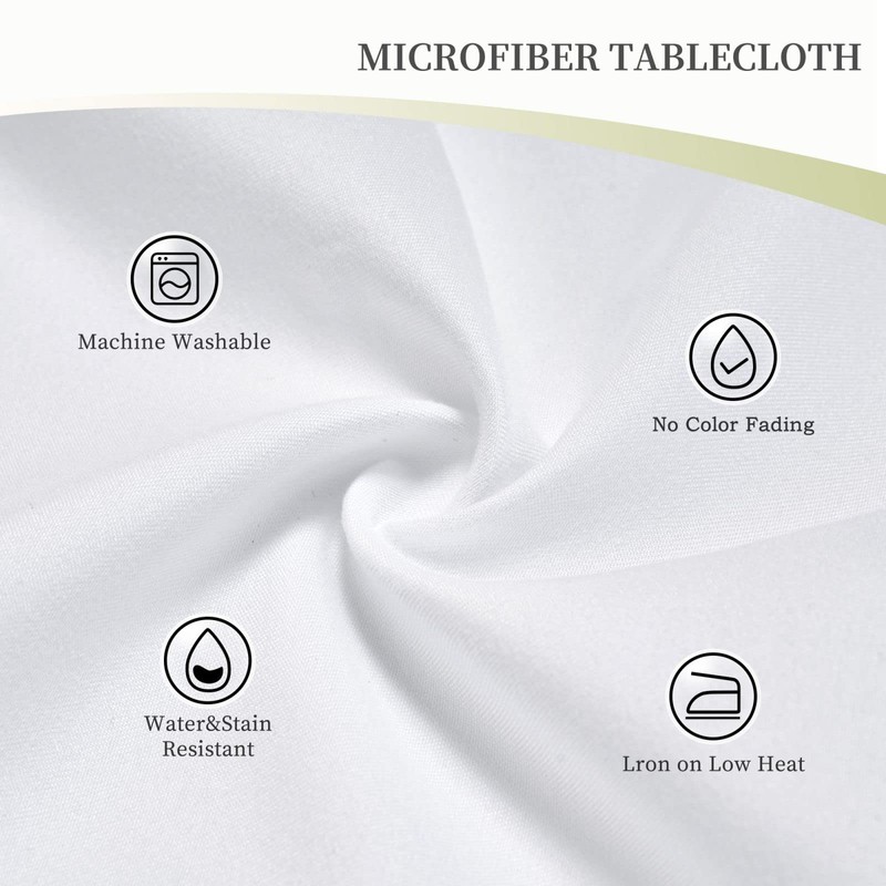 USJJOEO Table Cover Round Tablecloths Fitted with Elastic Edge Old