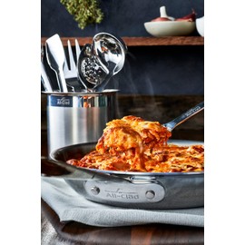 All-Clad Specialty Stainless Steel Fork 10-Inch, Perfect for Cooking and Serving, Ergonomic Handle, Kitchen Tool, Dining Essential, Cutlery, Silverware, Table, Home, Restaurant, Dishwasher Safe Silver