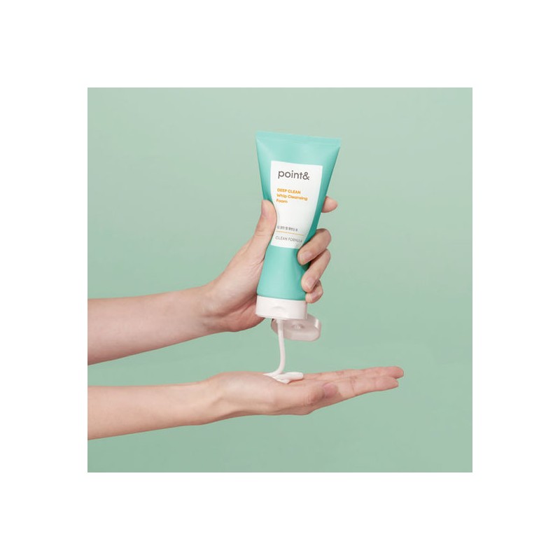 Age20s [Point&] Vegan Mildly Alkaline Deep Clean Whip Cleansing Foam