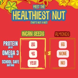 Brass Roots Organic Incan Protein Seeds - Cajun - 10 oz, High Protein, School Safe, Nut Free, High Omega 3, Supports Gut Health, Good Source of Fiber, Shark Tank