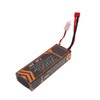 7000mAh Lipo Battery 35C Discharge Rate 7.4V 2S2P T Shape