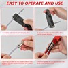 Focenat Crimping Pliers, Wire Stripping Tool, Compression Pliers Set with