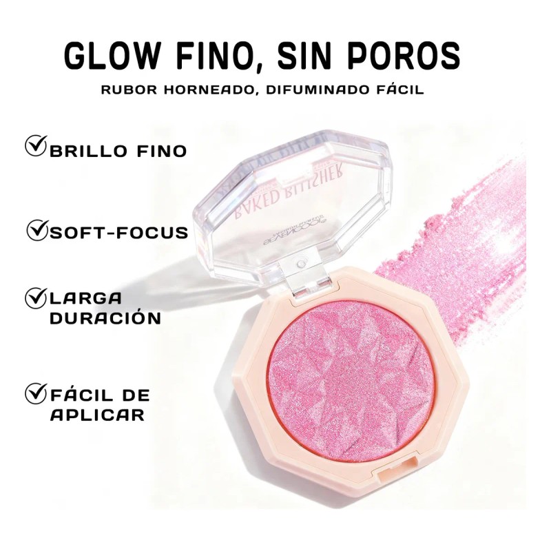 Iluminador En Polvo Baked Highlighter Sevencool 13.2g