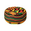African Kente Pattern Kufi Men Hat and Kente African Print