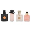4pcs 25ml Women Long Lasting Woody Floral Perfume Exquisite Refreshing