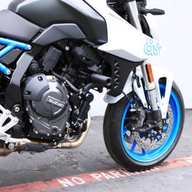 Shogun USA Made Suzuki GSX-8S GSX 8S GSX8S 2023 2024 2025 Black No Cut Frame Slider Kit - 750-5669
