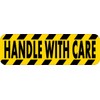 StickerTalk Handle with Care Vinyl Sticker, 10 inches by 3