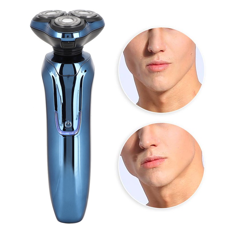 Electric Shaver Waterproof Rechargeable Close Fitting Beard Shaving Trimming Tool