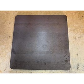 Fane 1/4 x 16" x 16" Steel Plate, A36 Steel, 0.25" Thick