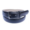 Nagasawa Belt Industry Ultimate Genuine Leather Stretch Belt, Black