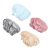 Gorro De Baño y Champú 4pcs Capas Impermeables Gorros De