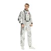 Velcoxplay Men's Astronaut Costume Space Trailer Astronaut Suit Spaceman Jumpsuit