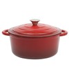 Gibson Home Addlestone 5 Quart Enamel Cast Iron Dutch Oven