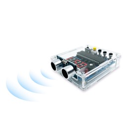 EIELE Ultrasonic Distance Meter for Soldering, Adjustable Alarm Distance, Ultrasonic Module, Practical Soldering Projects for Beginners and Students (Soldering Required)