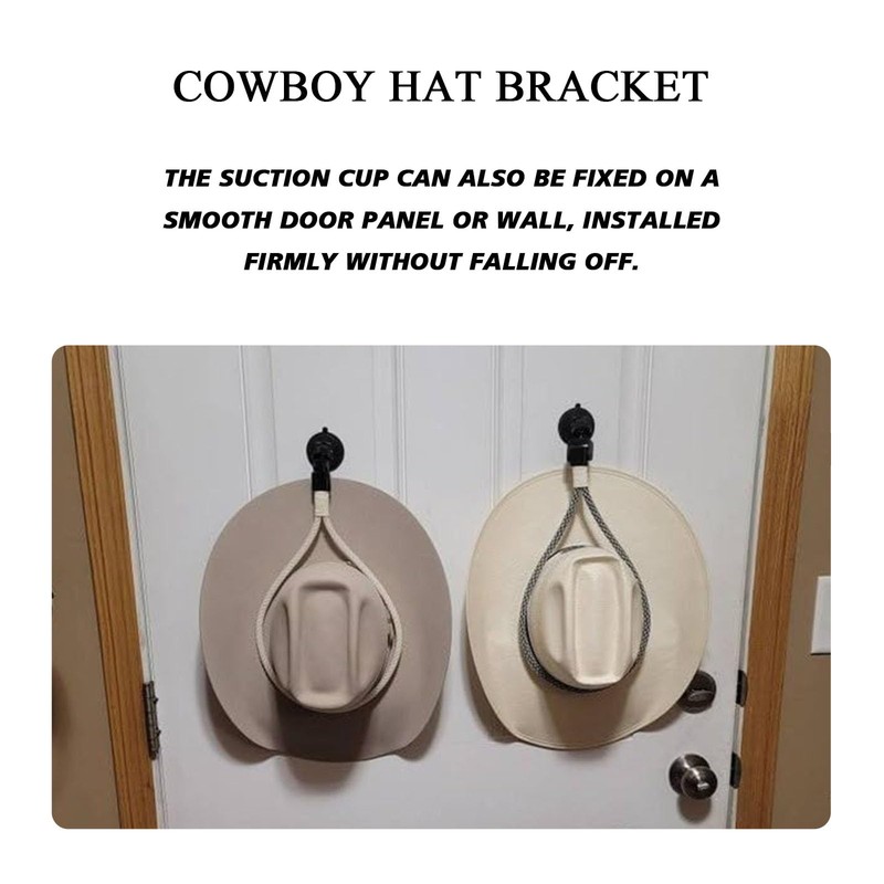 Hirificing Cowboy Hat Holder Mounts for Truck Car, Vehicle Hard