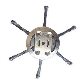 6in Steel Wire Grass Trimmer Head Replacement, Trimmer Blade for Cordless String Trimmer, Weed Eater, Metal Weed Eater Blade