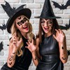 HOWAF 4 Sheets Halloween Face Tattoo Bat Tattoo Face Bat