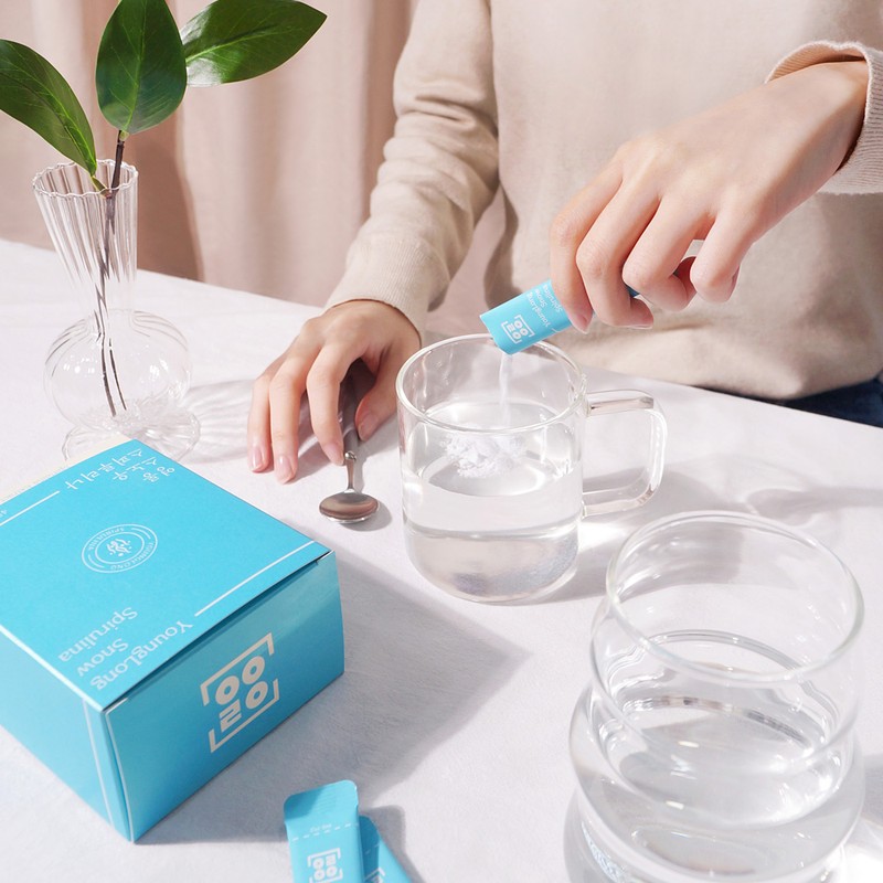 Yeonglong Yeongrong Snow Spirulina [Freeze-dried] Spiruna phycocyanin, well-ventilated storage, about