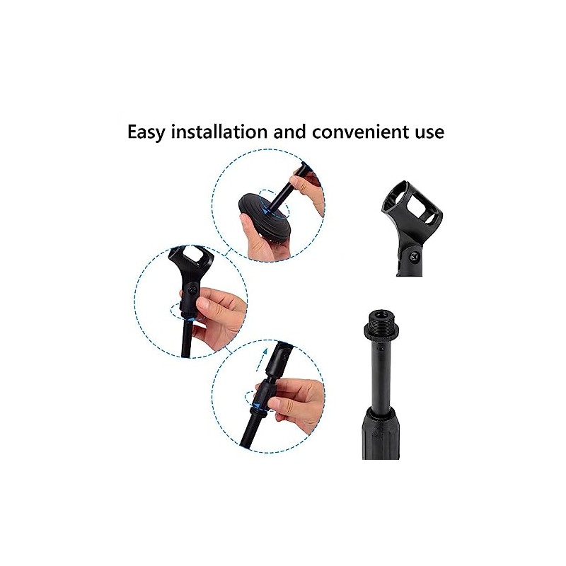 Soporte de MicróFono Ajustable de Escritorio, Computadora para Micrófono con
