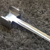 Ice Crushers,Aluminium Alloy Round Silver Meat Hammer Meat Tenderizer Tool