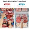 Freezer Organizer Bins - 3 Large Freezer Baskets for 8.5/11