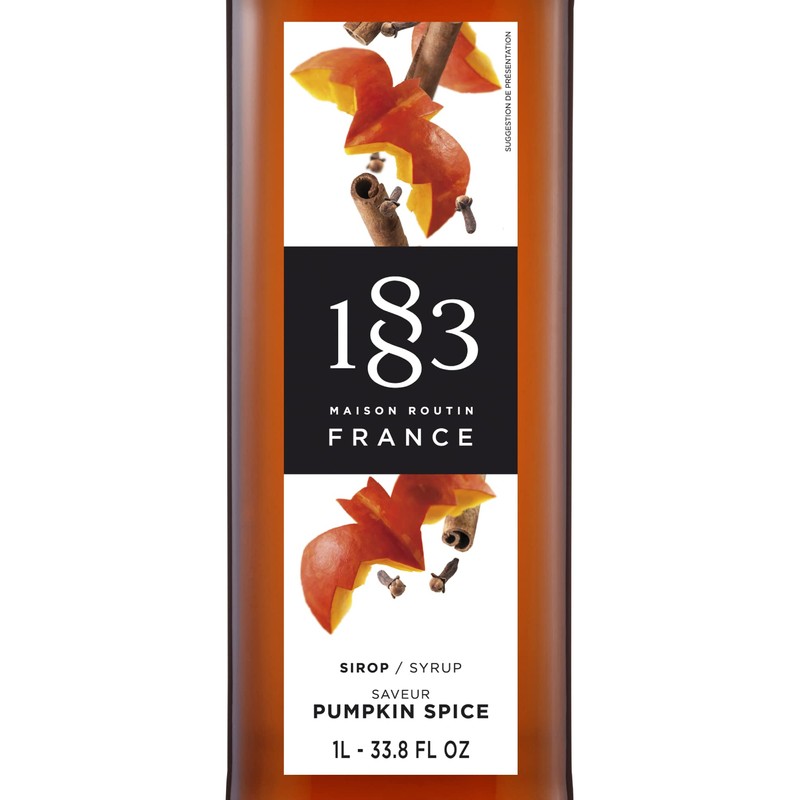 1883 Pumpkin Spice Syrup for Coffee and Drinks – Made